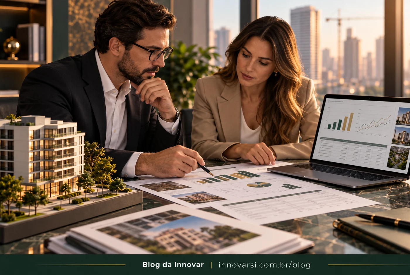O estudo de viabilidade imobiliária organiza as premissas de um empreendimento
